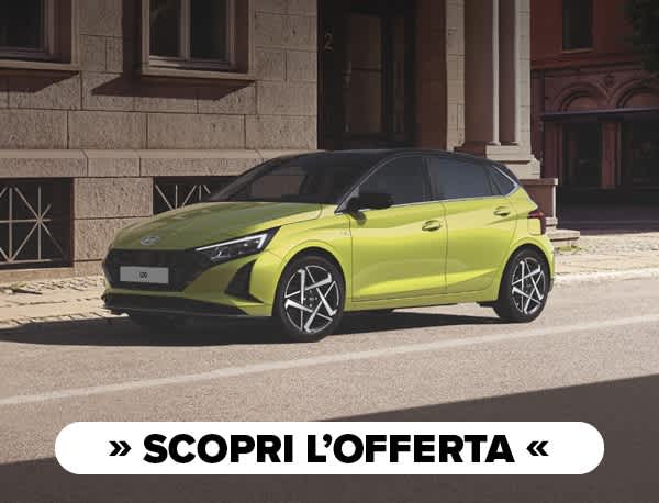Banner Hyundai i20 con prezzo Autotorino