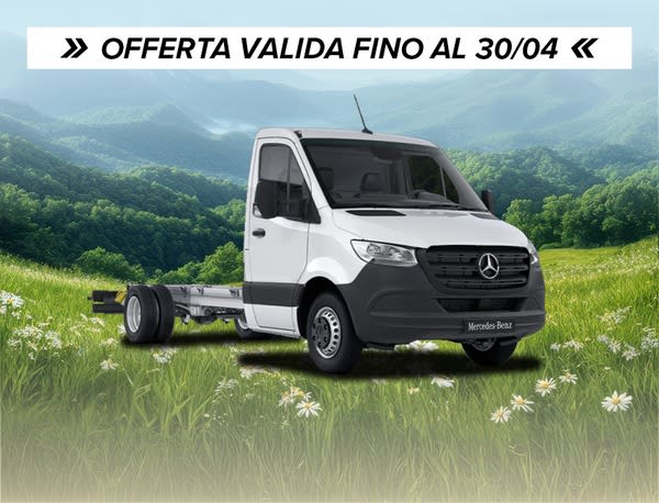 Banner Autotorino Sprinter Autotelaio in pronta consegna Banner Autotorino Sprinter Autotelaio in pronta consegna