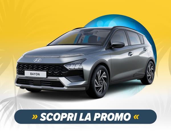 Banner Hyundai Bayon con prezzo vantaggioso Banner Hyundai Bayon con prezzo vantaggioso