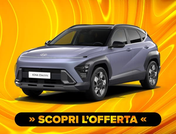 Banner Nuova Hyundai Kona con prezzo vantaggioso Banner Nuova Hyundai Kona con prezzo vantaggioso