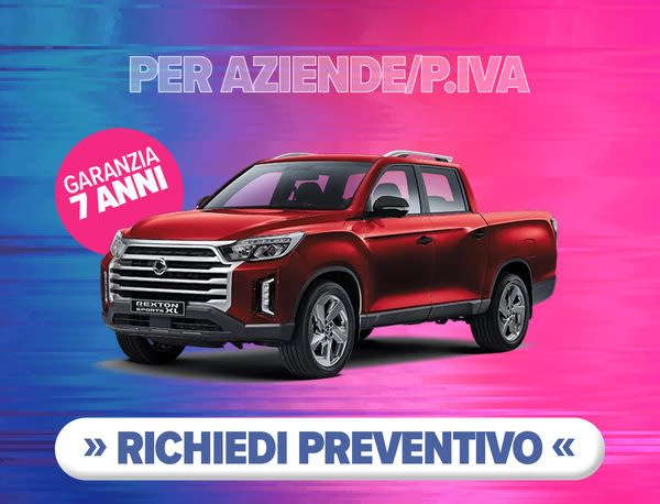 Banner Rexton Sports con prezzo Autotorino