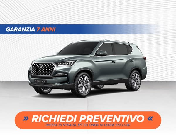 Banner Rexton con prezzo Autotorino