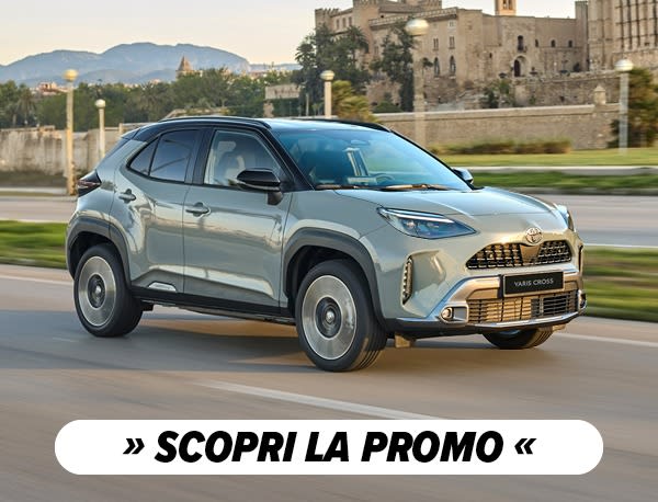 Banner Toyota Yaris Cross con prezzo Autotorino