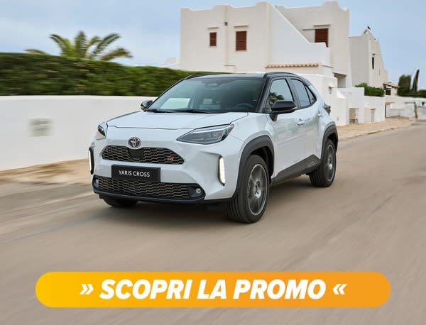 Banner Toyota Yaris Cross con prezzo Autotorino