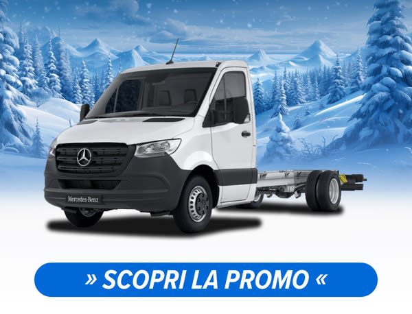 Banner Autotorino Sprinter Autotelaio in pronta consegna