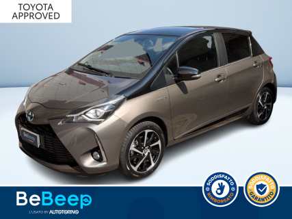 YARIS 5P 1.5H LOUNGE RED/BRONZE
