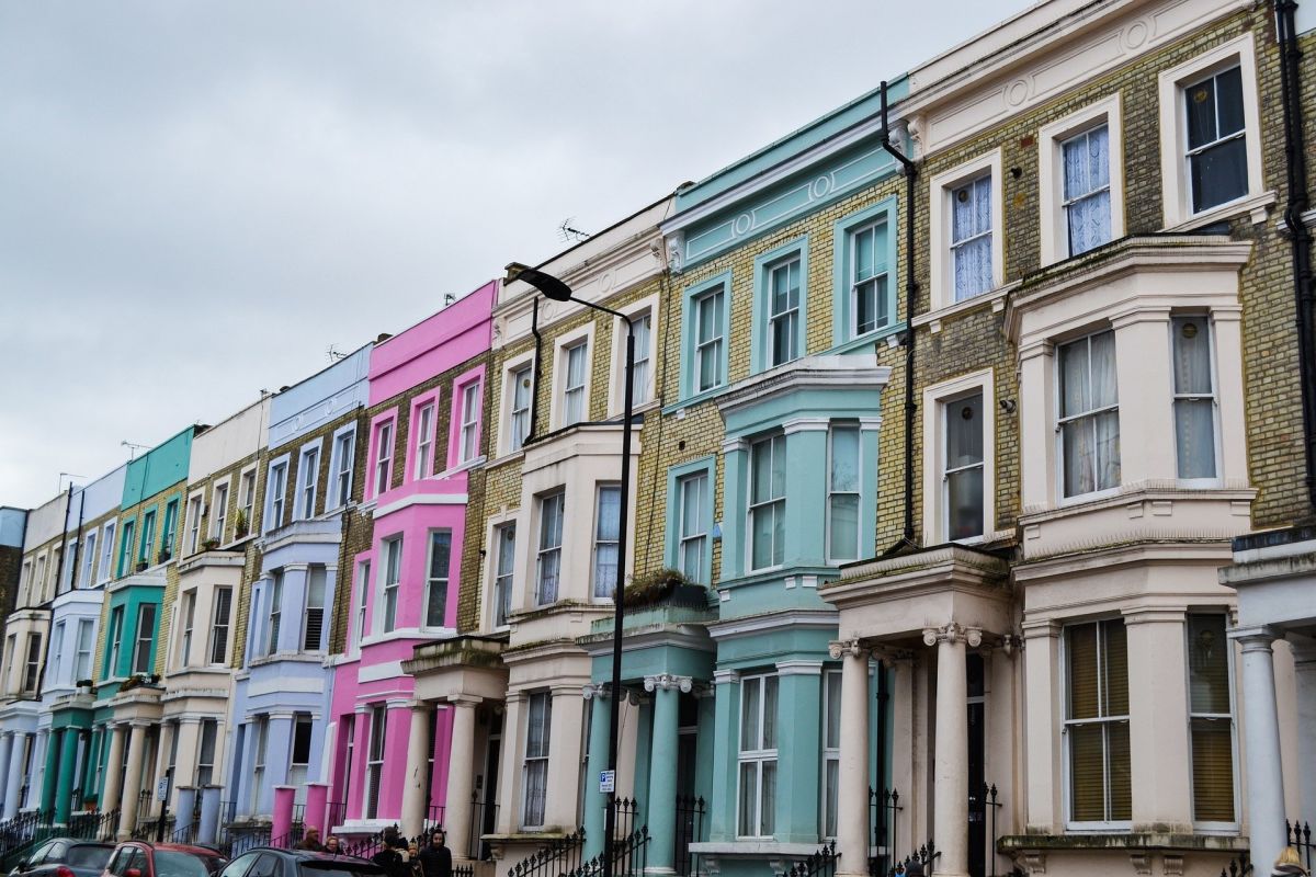 Photography in the colourful streets of Notting Hill
