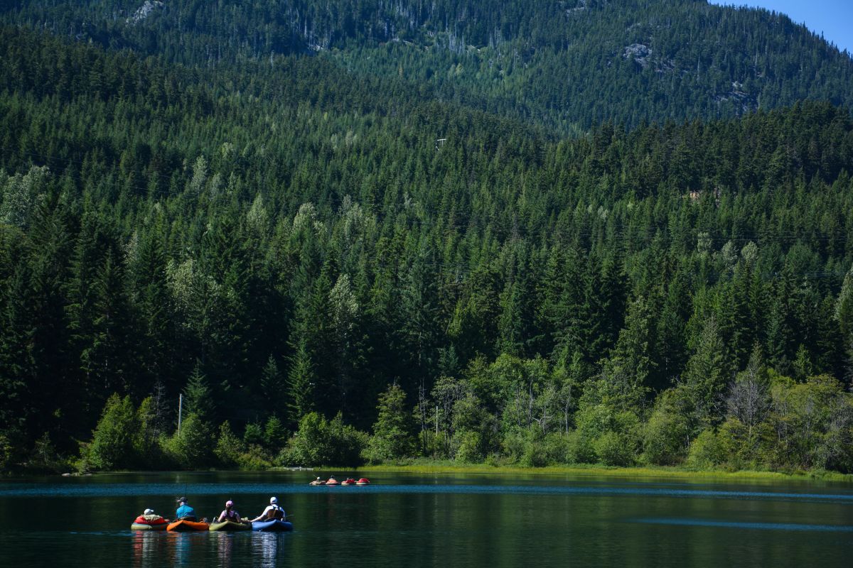 Relax outside of the busy Whistler area