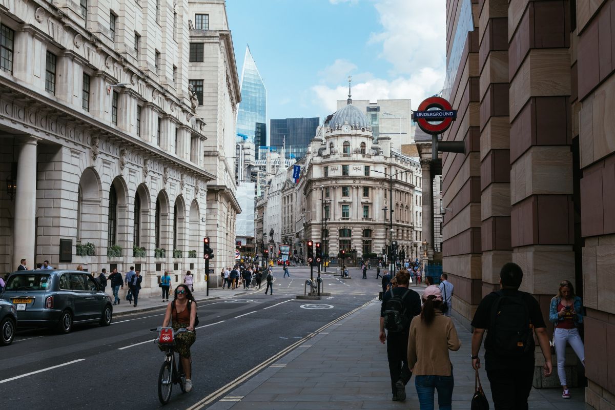 Iconic sights in the City of London