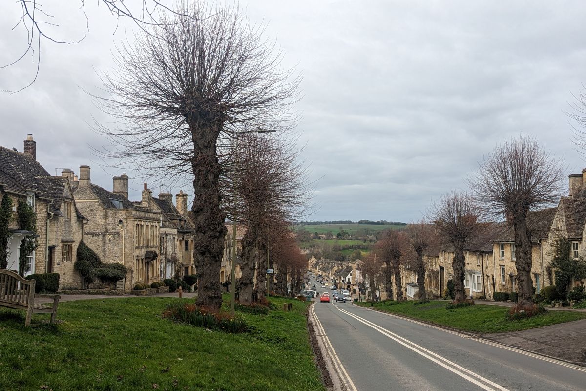 Brisk walk round Burford