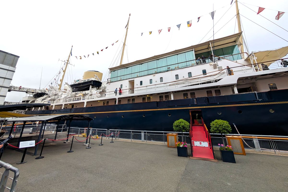 The Royal Yacht Britannia