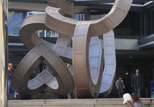 'Nobody Here But Us' sculpture
