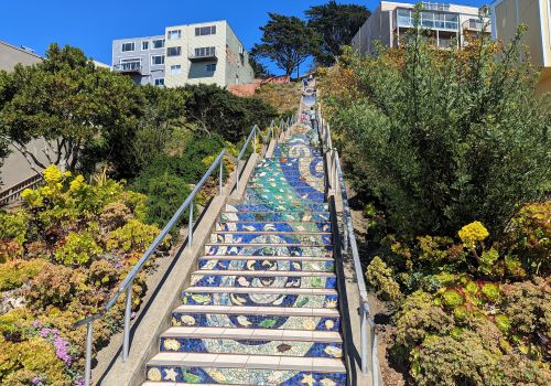 16th Avenue Tiled Steps