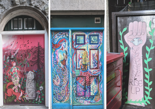 Painted Doors Project - Windmill Brae