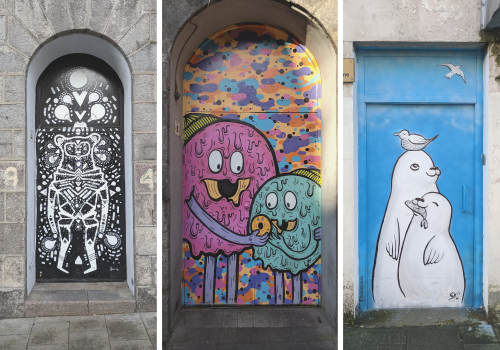 Painted Doors Project - The Green & East Green
