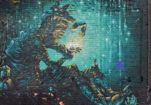 'A Wee Drop' mural