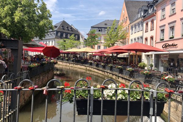 Nature meets City in Saarburg