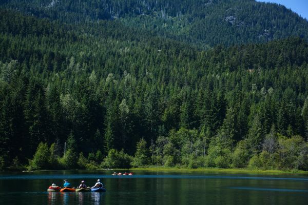 Relax outside of the busy Whistler area
