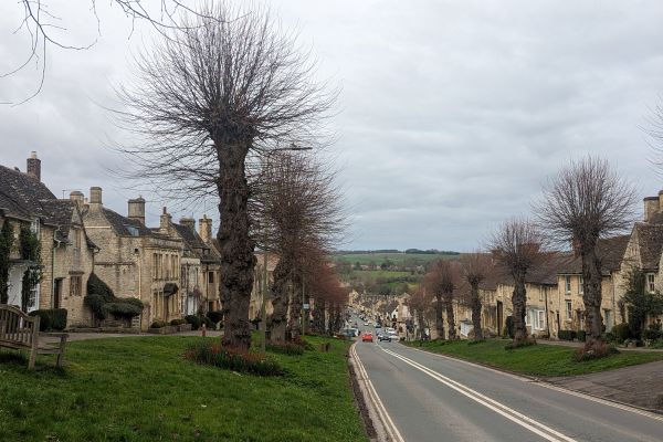 Brisk walk round Burford