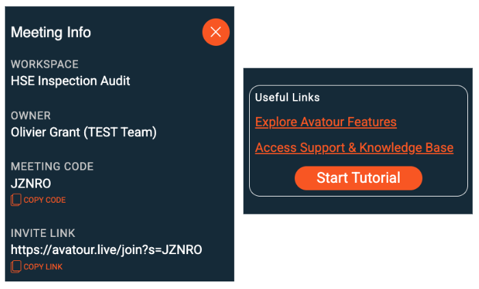 Infos réunion Avatour