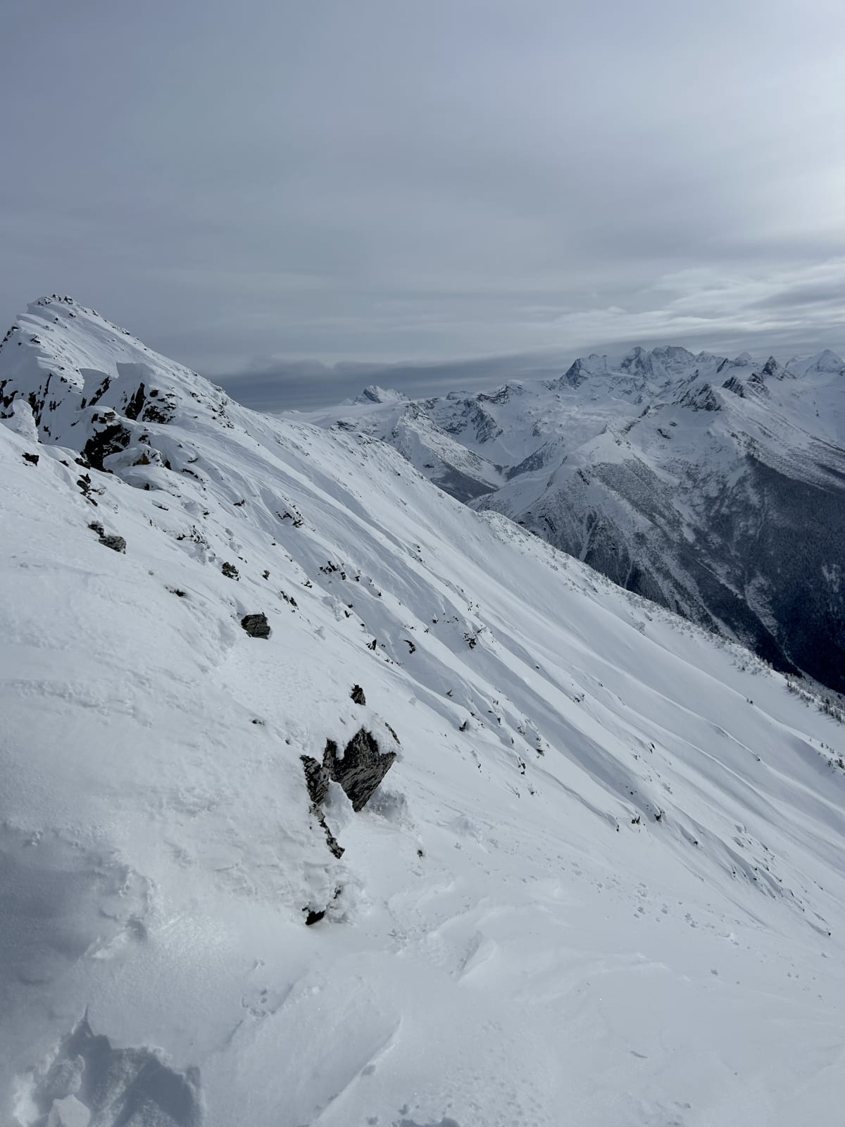 Looking out at the west face of Cheops