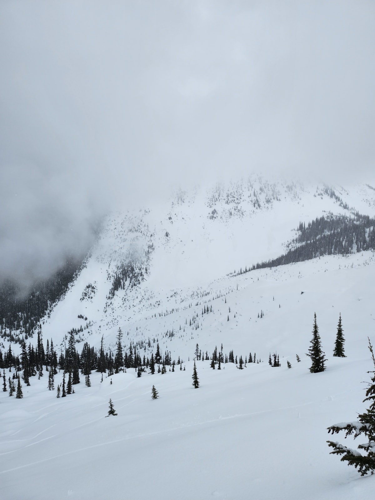 Not the best visibility and we could feel the greenhouse effect being effective.