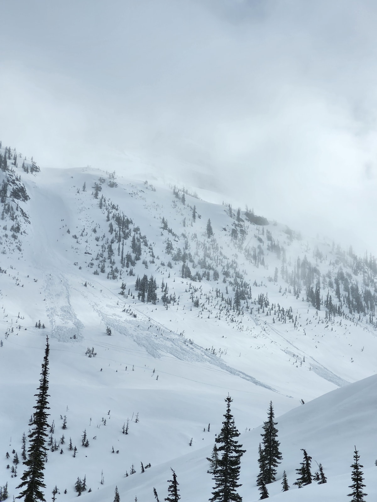 Some wet loose activity.