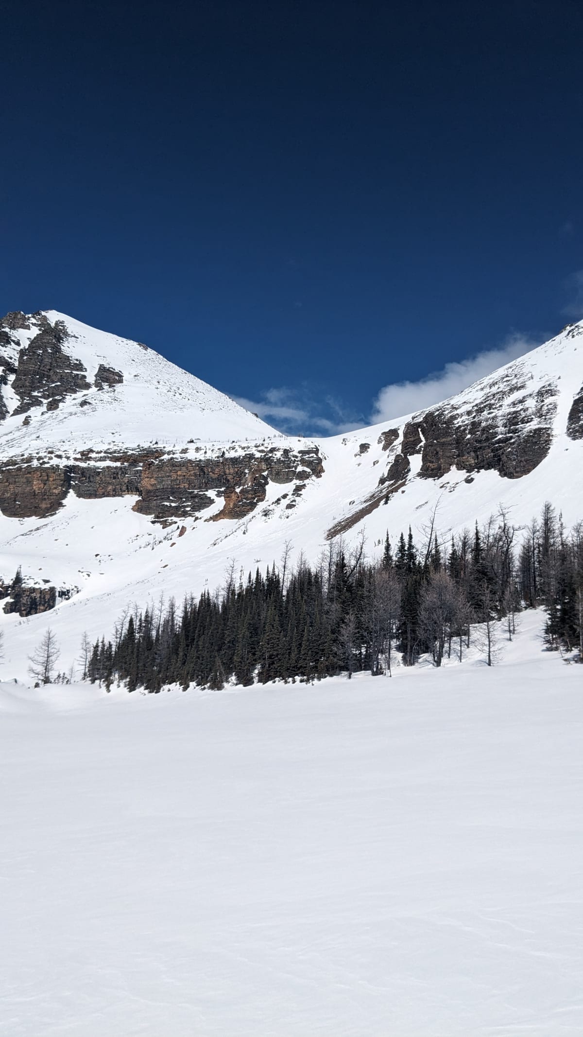 Access gully to Wastach Pass 