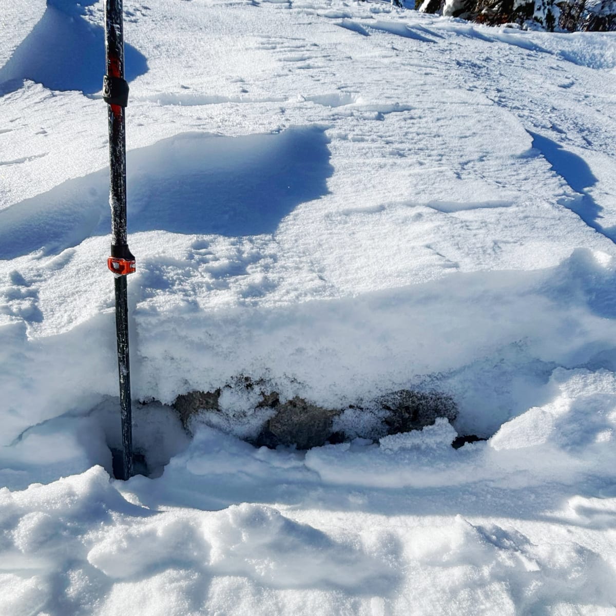Low snowpack = early season hazards hiding just below the surface