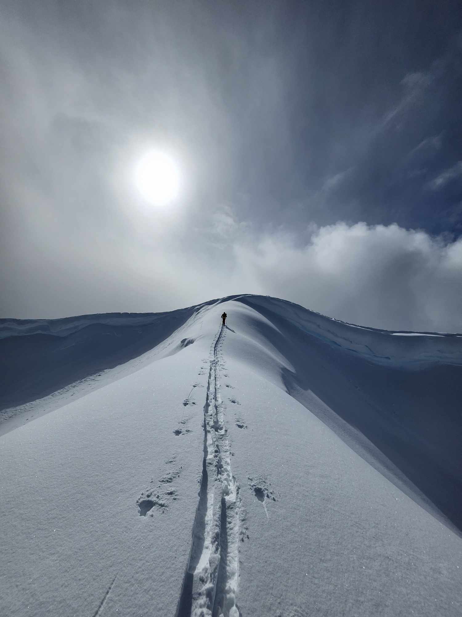 Great snow on north faces image