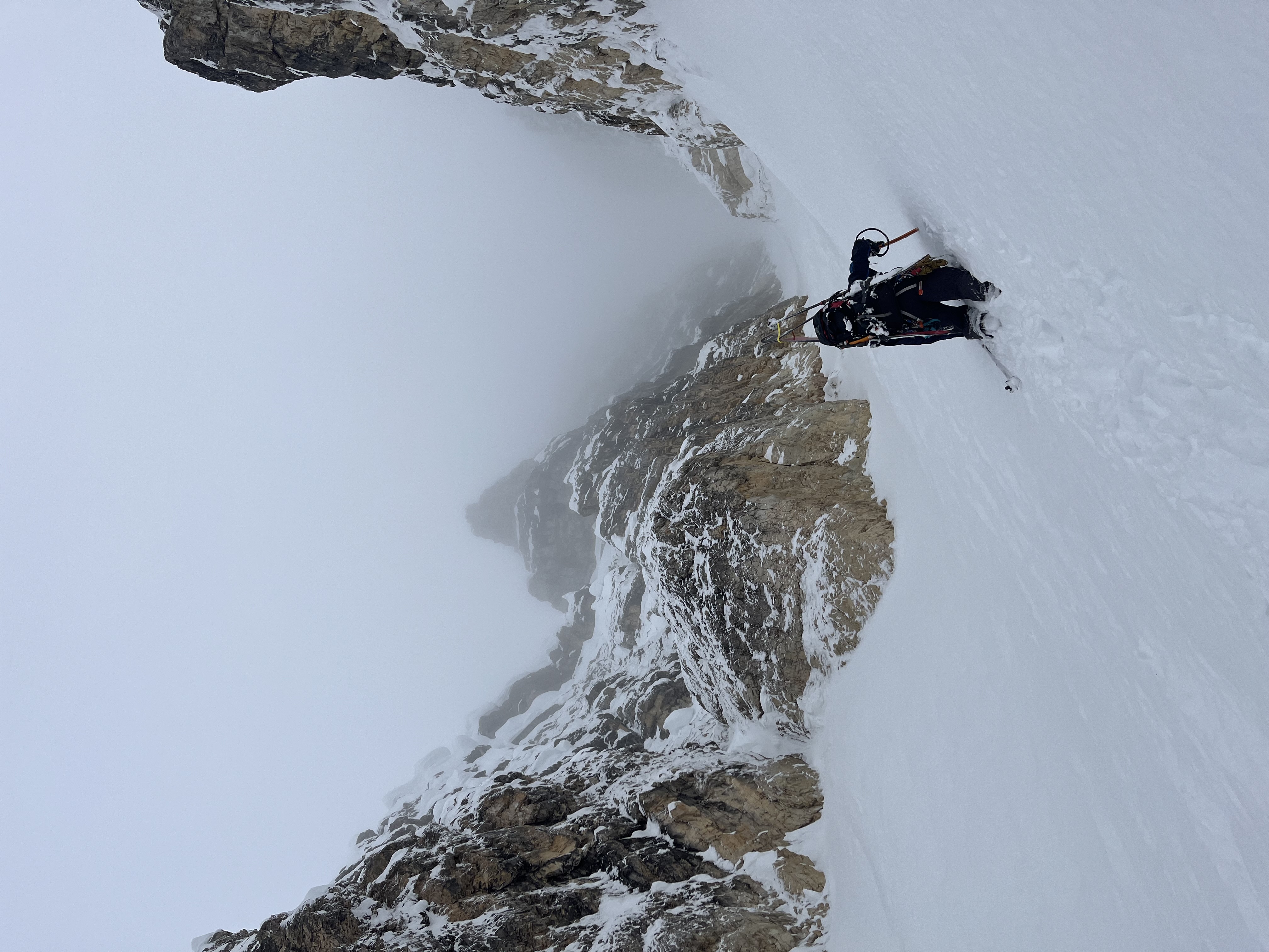 Waterman couloir and Stanley glacier image