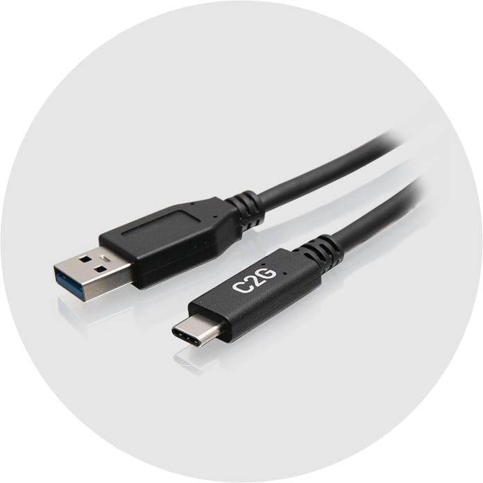 black USB Cable