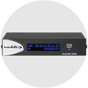 Vaddio OneLINK HDMI extension system for HDBaseT cameras.