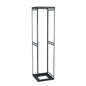 black painted steel frame
