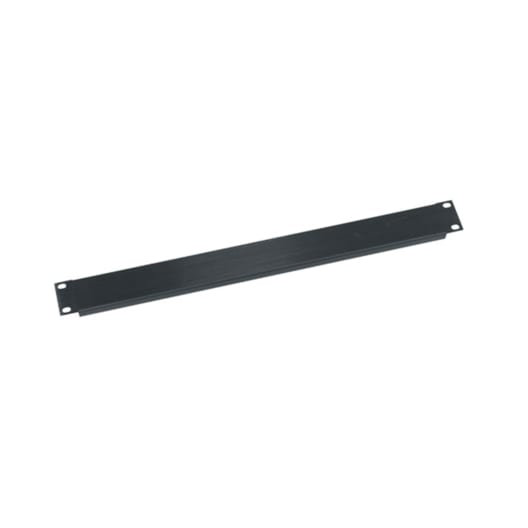 1 RU Aluminum Flanged Blank Panel
