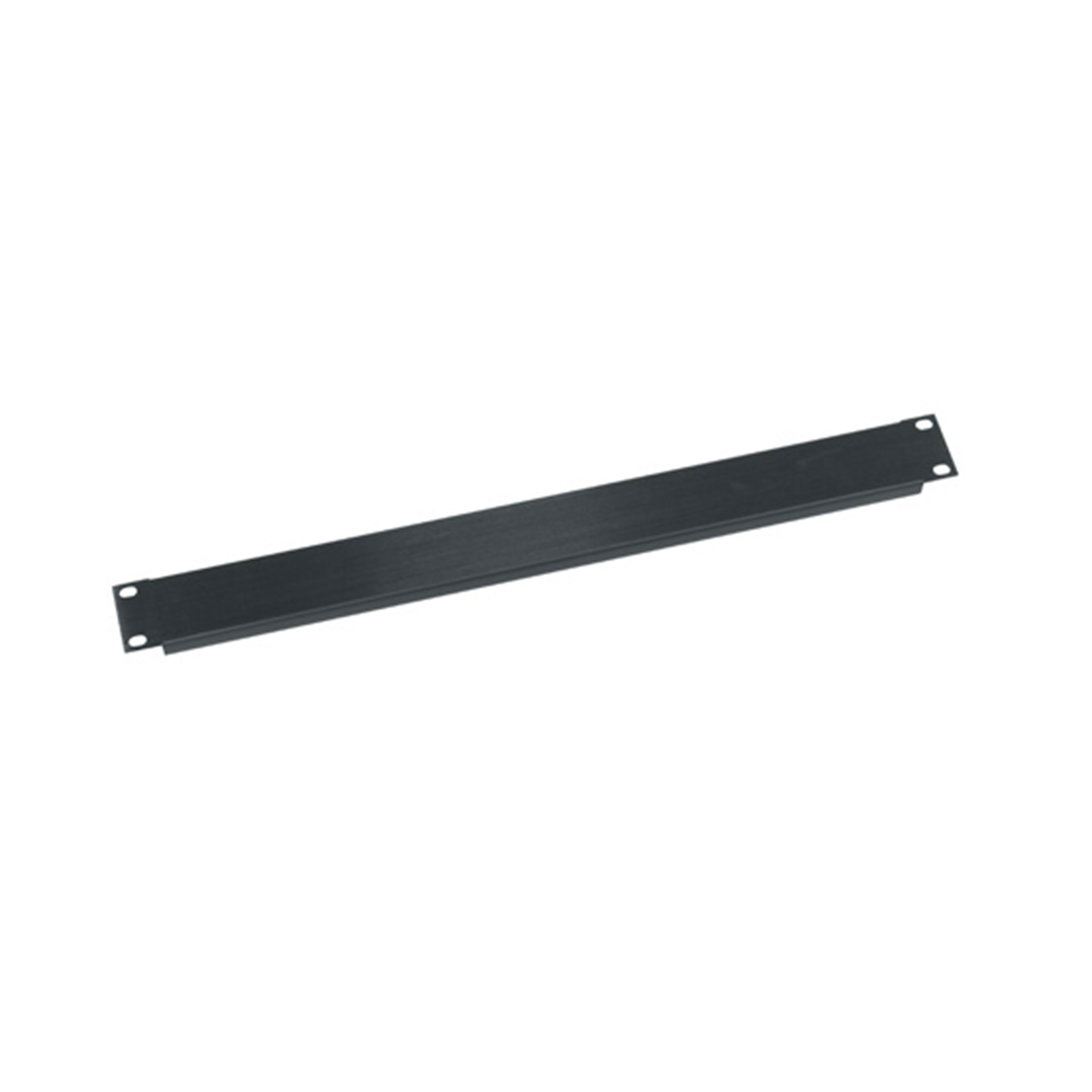 1 RU Aluminum Flanged Blank Panel