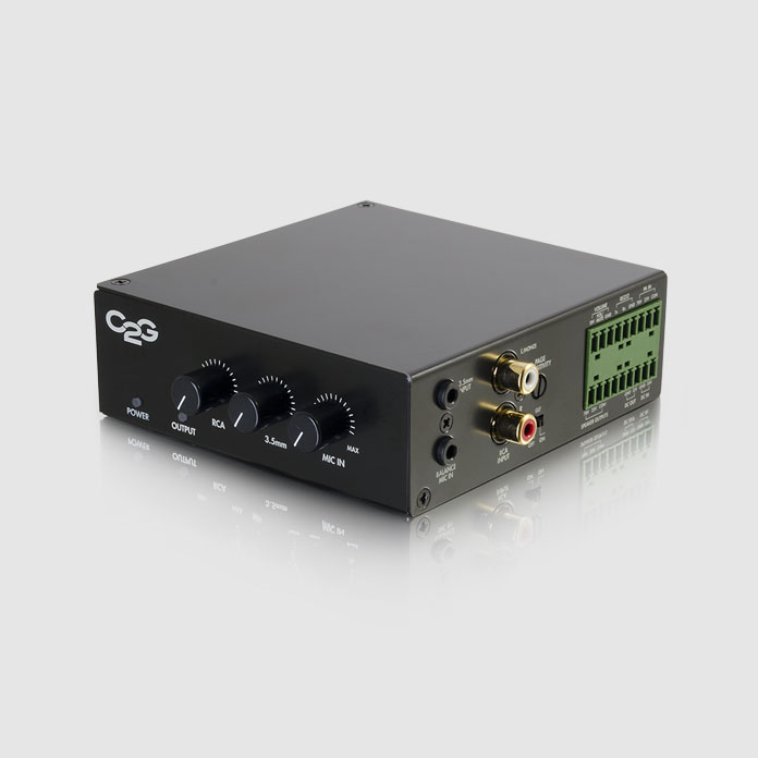 Black Audio Amplifier