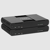 Black USB 3.0 Extenders stacked.