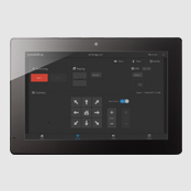 Vaddio Device Controller PoE powered touch panel.