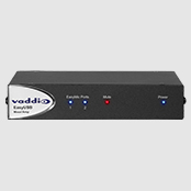 Vaddio Easy USB Mixer/AMP is a simple audio amplifier and mixer with a convenient USB output. 