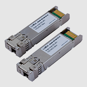 A pair of network switch SFP Modules