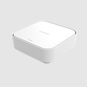 Wireless mesh node in white