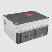 Wiremold's raised floor box offering pictured