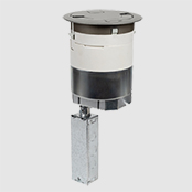 Wiremold's recessed poke-thru device offering pictured