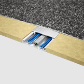 Connectrac's under carpet raceway kitted offering pictured
