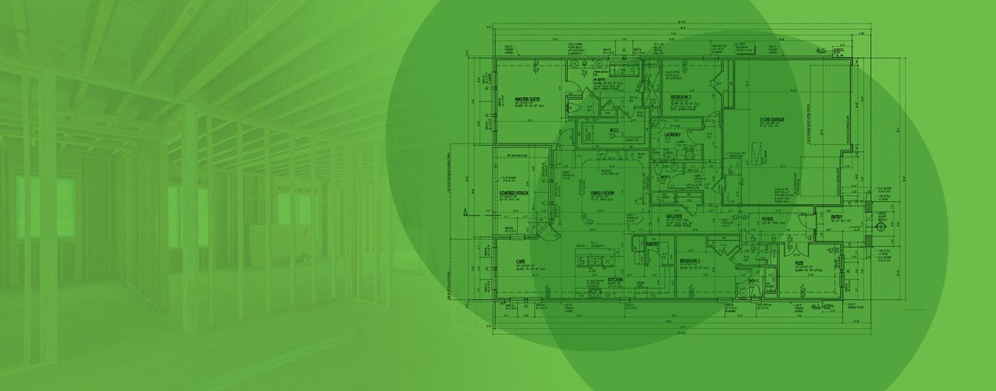 Blueprint with wi-fi coverage