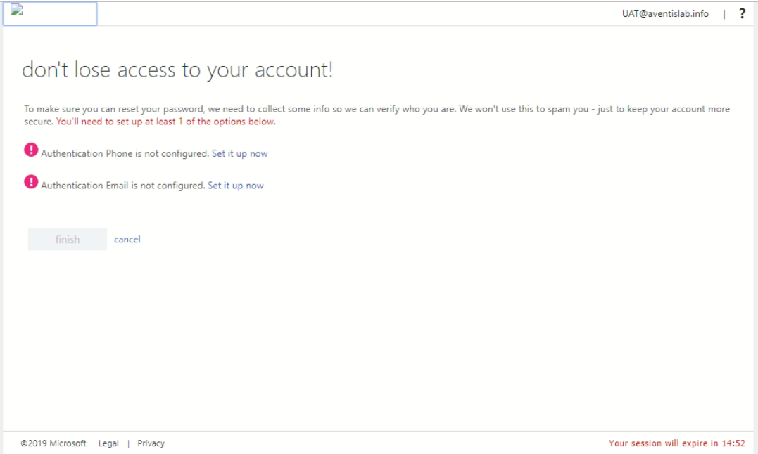 Azure AD Password Writeback AventisTech