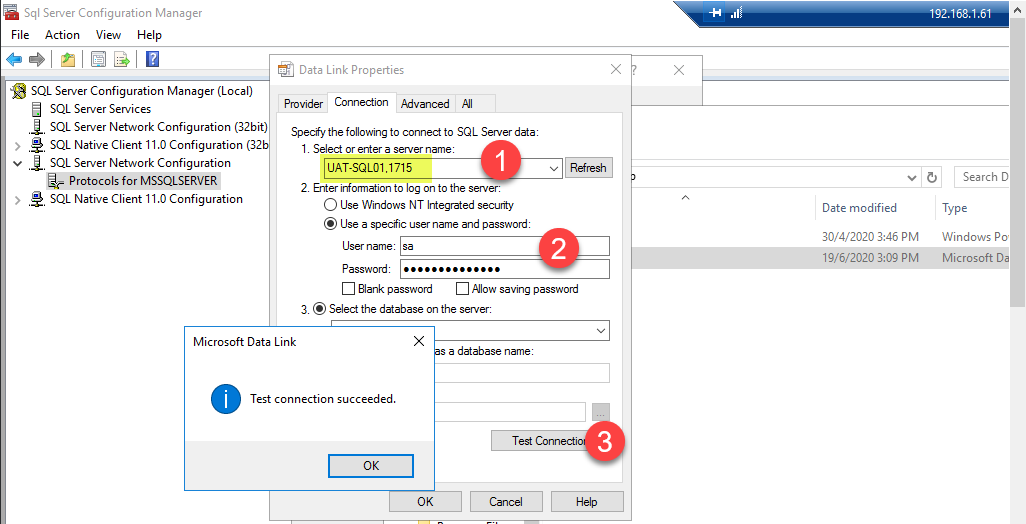 Change microsoft sql always on port aventistech