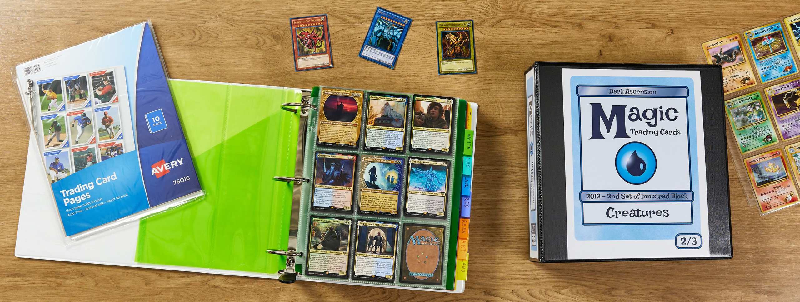 7 Tips for a Super Effective Trading Card Binder - Avery Blog 7 Tips for a Super Effective Trading Card Binder - Avery Blog