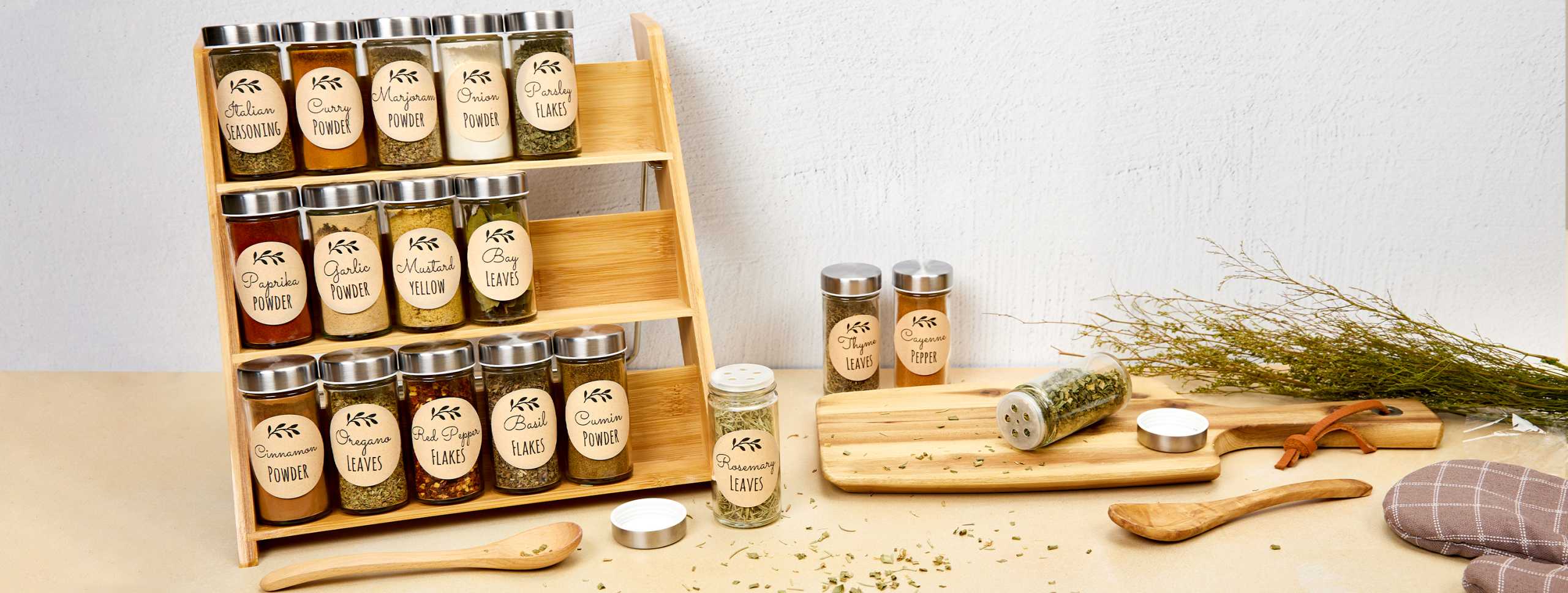 Making Spice Label 5 Easy DIY Steps for How to Make Spice Labels - Avery Blog